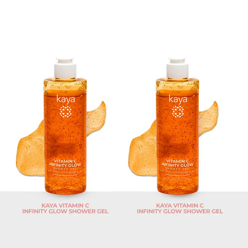 Vitamin C Infinity Glow Shower Gel | Brightening Body Wash 240ml (Pack of 2)