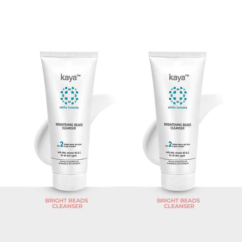 Brightening Beads Cleanser | Exfoliating Face Cleanser 100ml (Pack of 2)