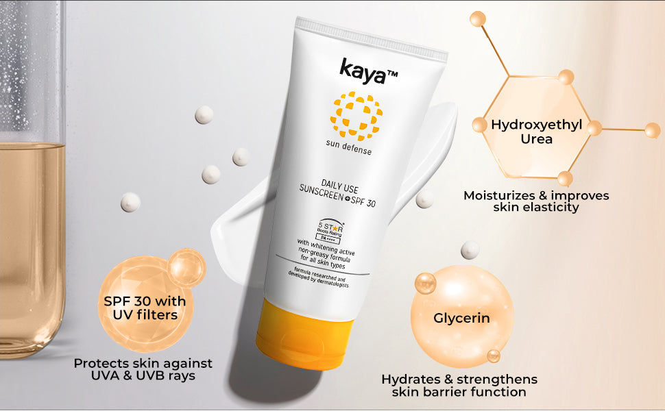 Daily Use Sunscreen SPF 30 | Sun Protection for All Skin 75 ml