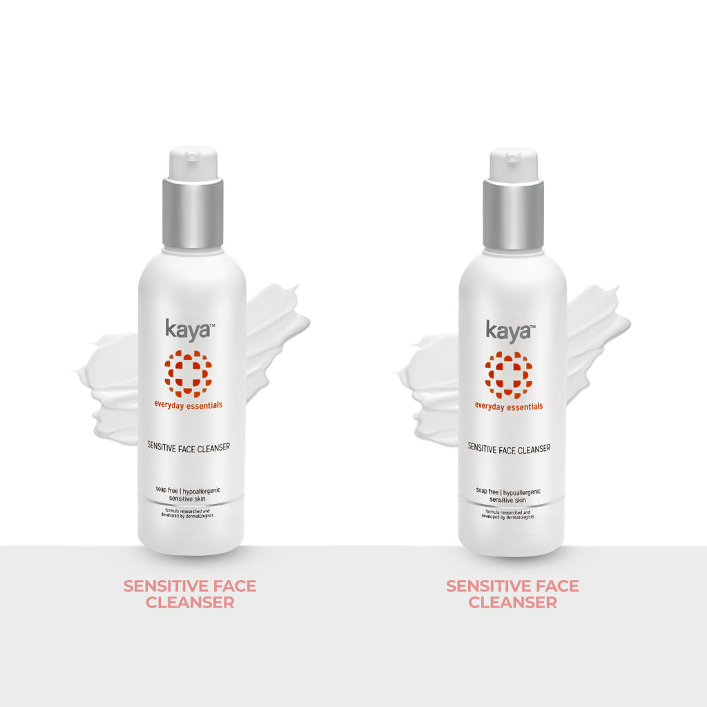 Sensitive Face Cleanser | Gentle & Non-Irritating Face Wash 200ml (Pack of 2)