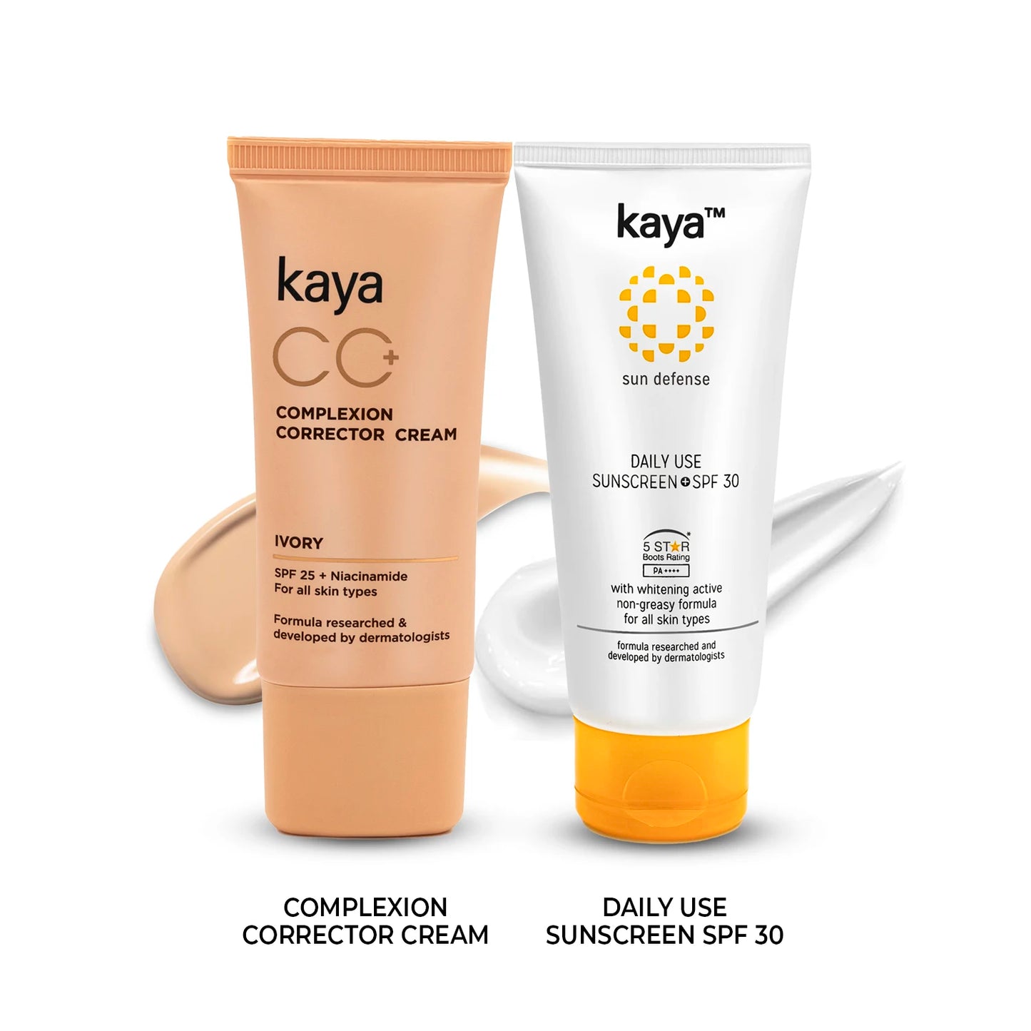 Complexion Corrector Cream + Daily Use Sunscreen SPF 30