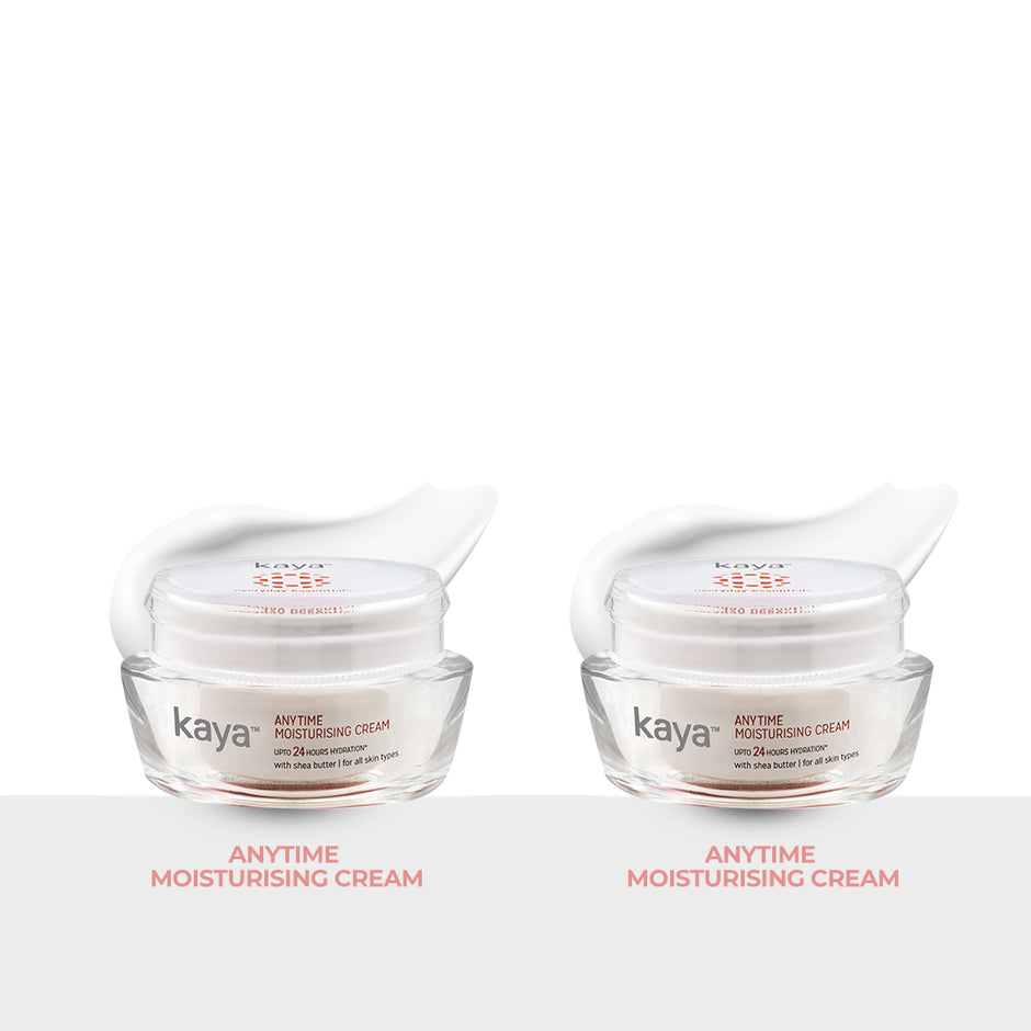Anytime Moisturizing Cream | Gentle & Hydrating Skin Moisturizer 50ml (Pack of 2)