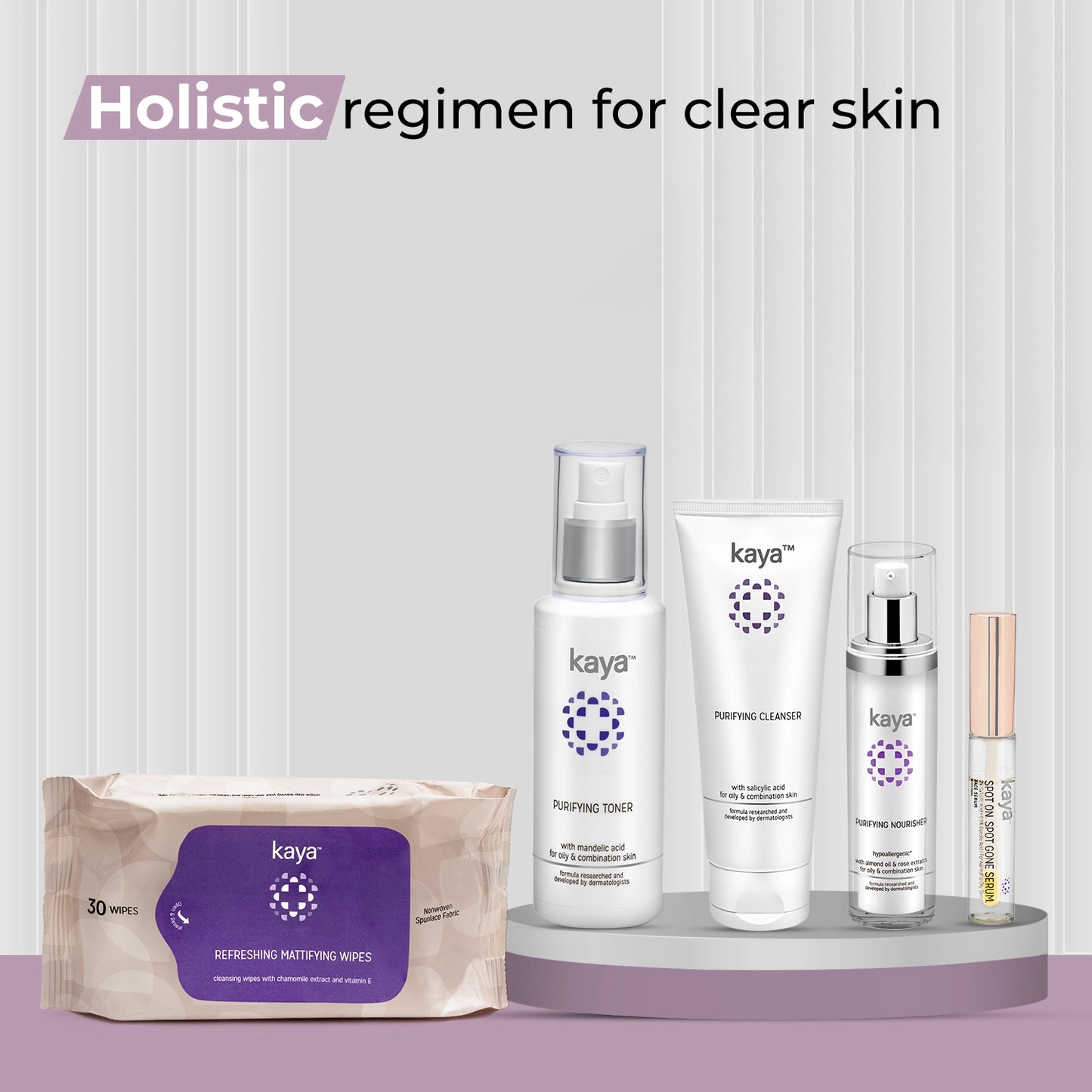 Refreshing Mattifying Wipes | Dirt & Oil Removal Facial Wipes