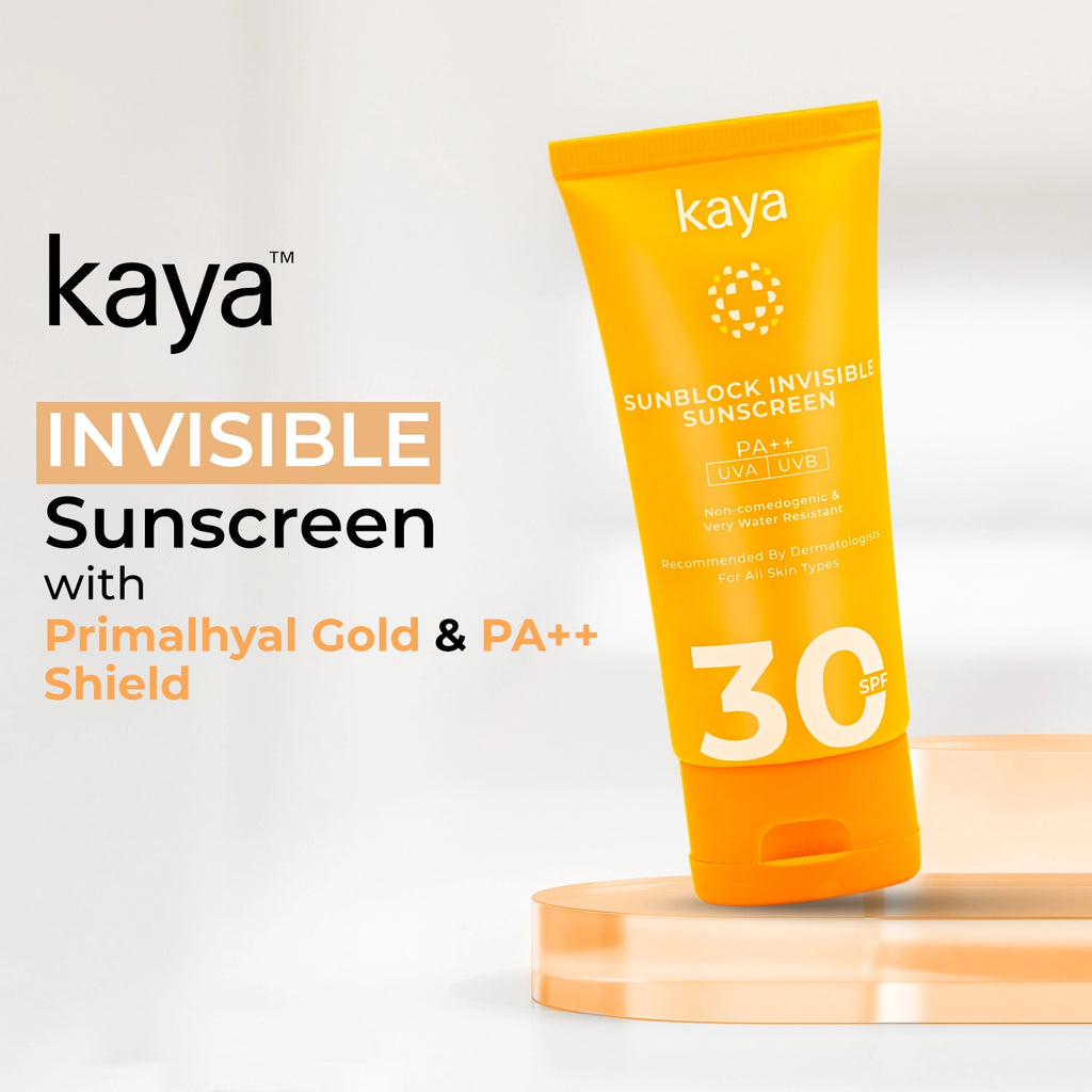 Invisible Sunscreen Gel SPF 30 PA+++ | Sun Protection for Oily Skin 50ml (Pack of 2)