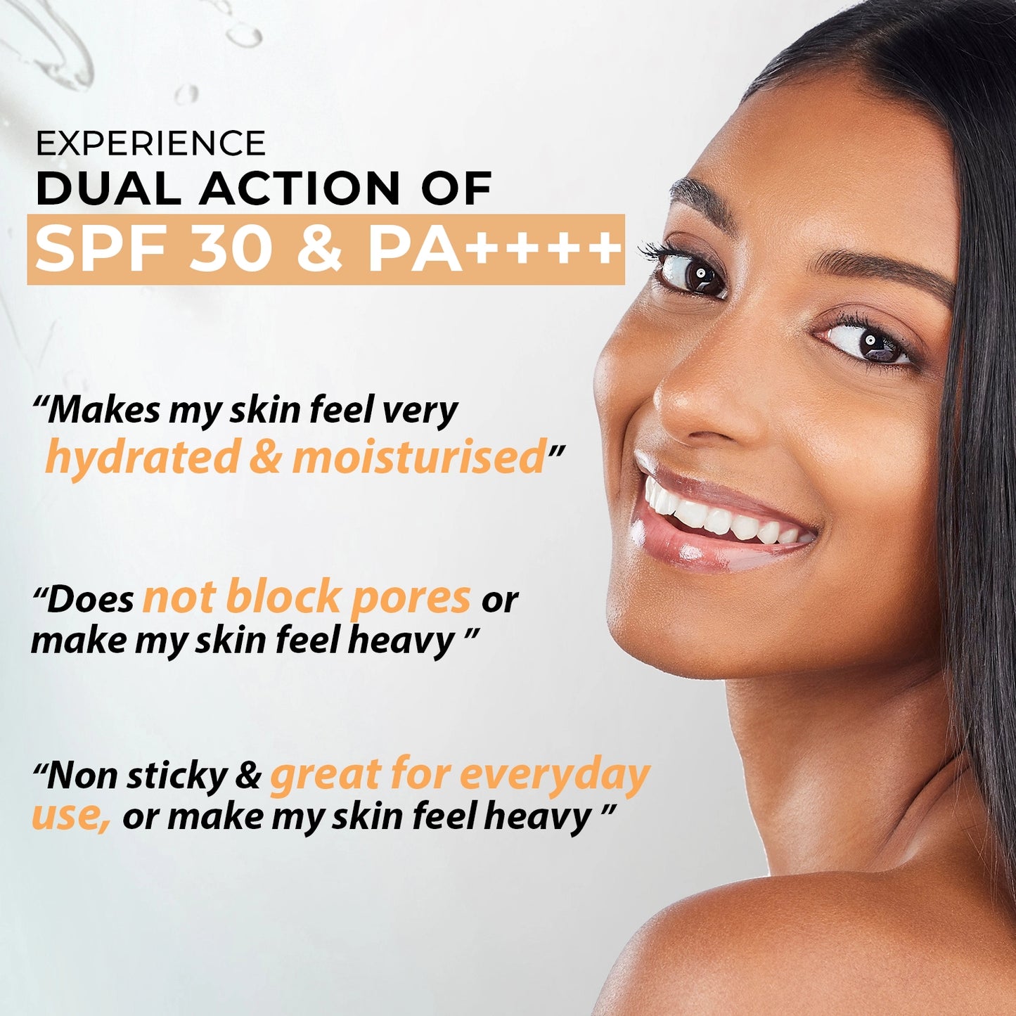 Invisible Sunscreen Gel SPF 30 PA+++ | Sun Protection for Oily Skin 50ml (Pack of 2)