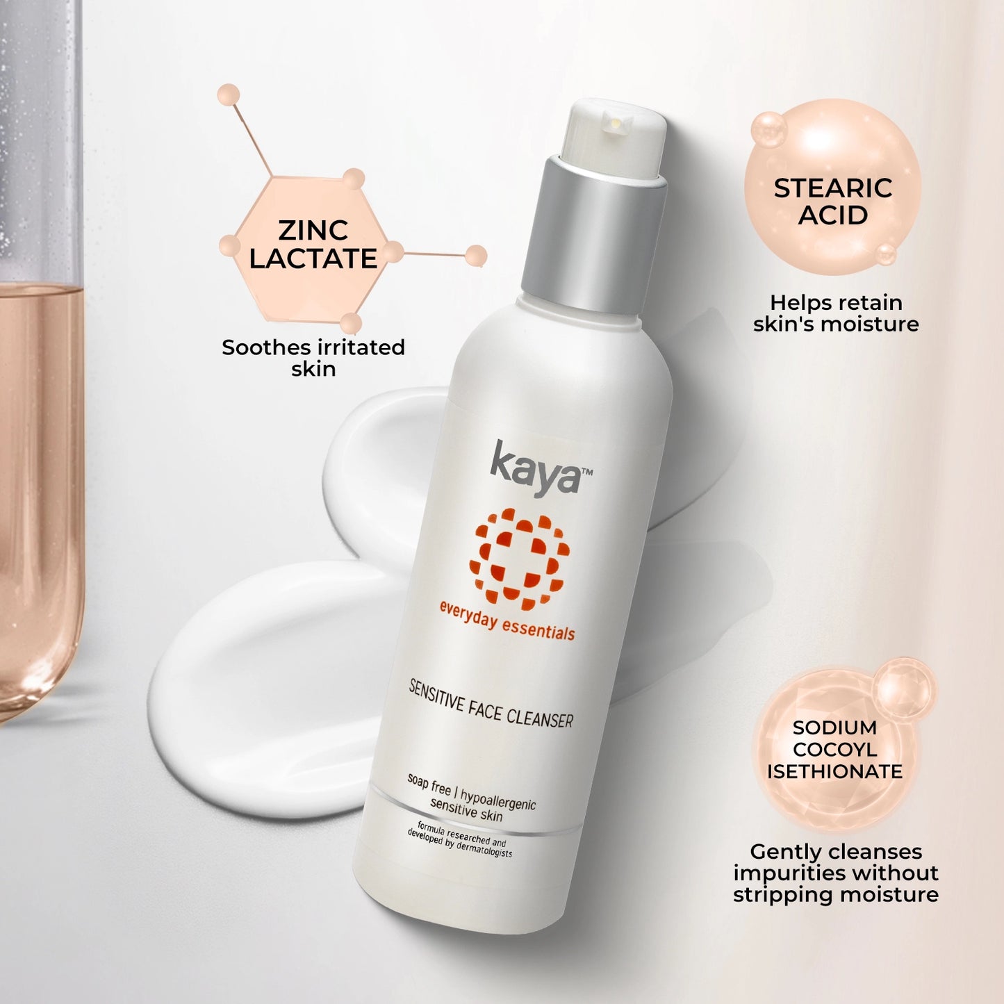 Sensitive Face Cleanser | Gentle & Non-Irritating Face Wash 200ml