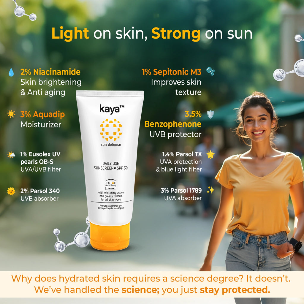 Daily Use Sunscreen SPF 30 | Sun Protection for All Skin 75ml