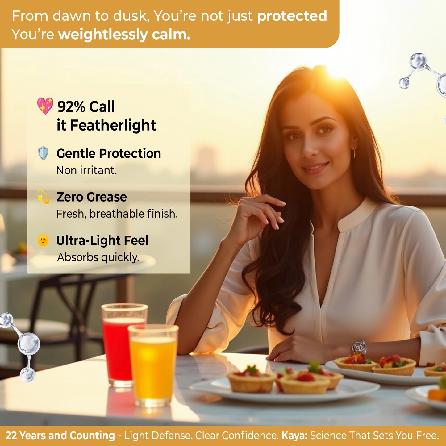 Ultra Light Aquagel Sunscreen SPF 25 | Sun Protection for Oily Skin 50ml