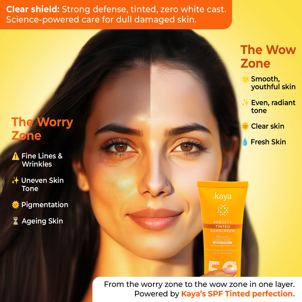 Tinted Sunscreen SPF 50+ PA++++ | Sun Protection for Mature & Dull Skin 50ml