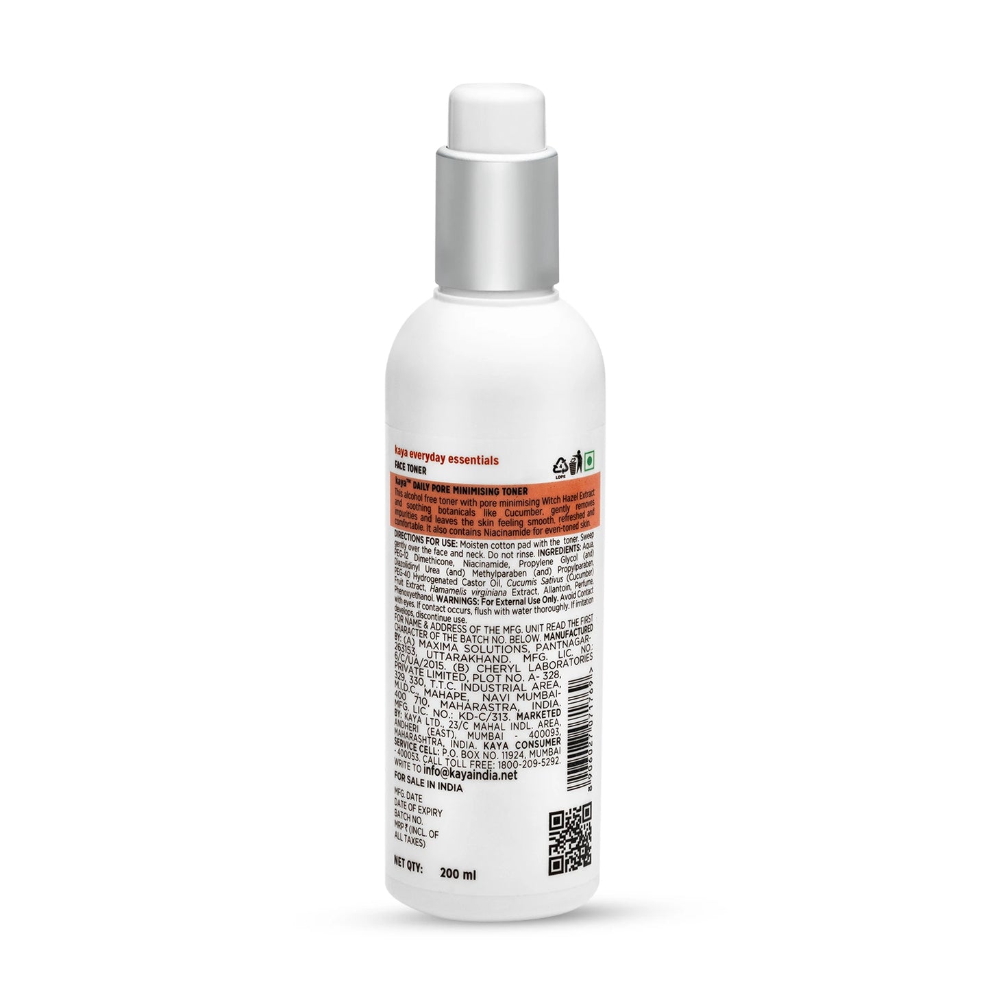 Daily Pore Minimizing Toner | Skin Smoothing Face Toner 200ml (Pack of 2)