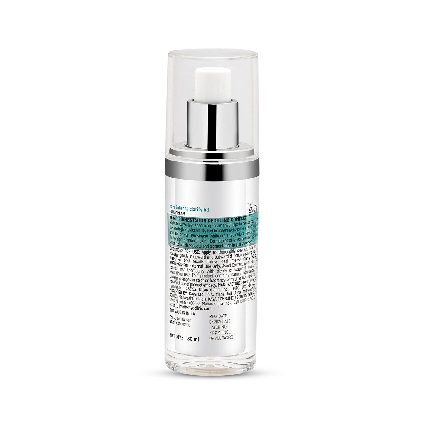 Pigmentation Reducing Complex | Dark Spot Face Cream 30ml