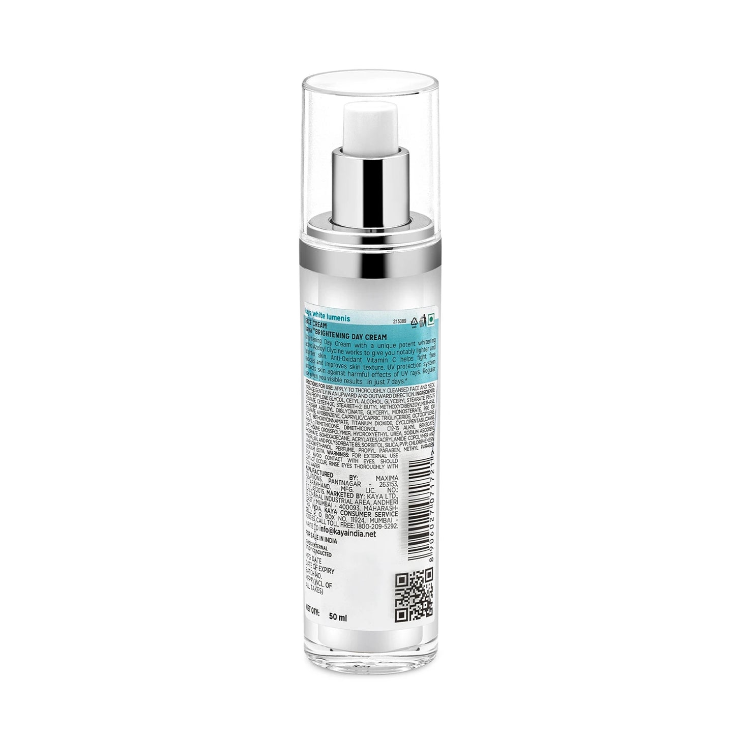 Brightening Day Cream | Hydrating Day Moisturizer with SPF 50ml
