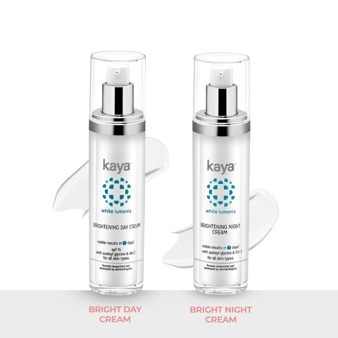 Brightening Day & Night Combo Cream | Radiant Skin with SPF 15 Sun Protection 50ml