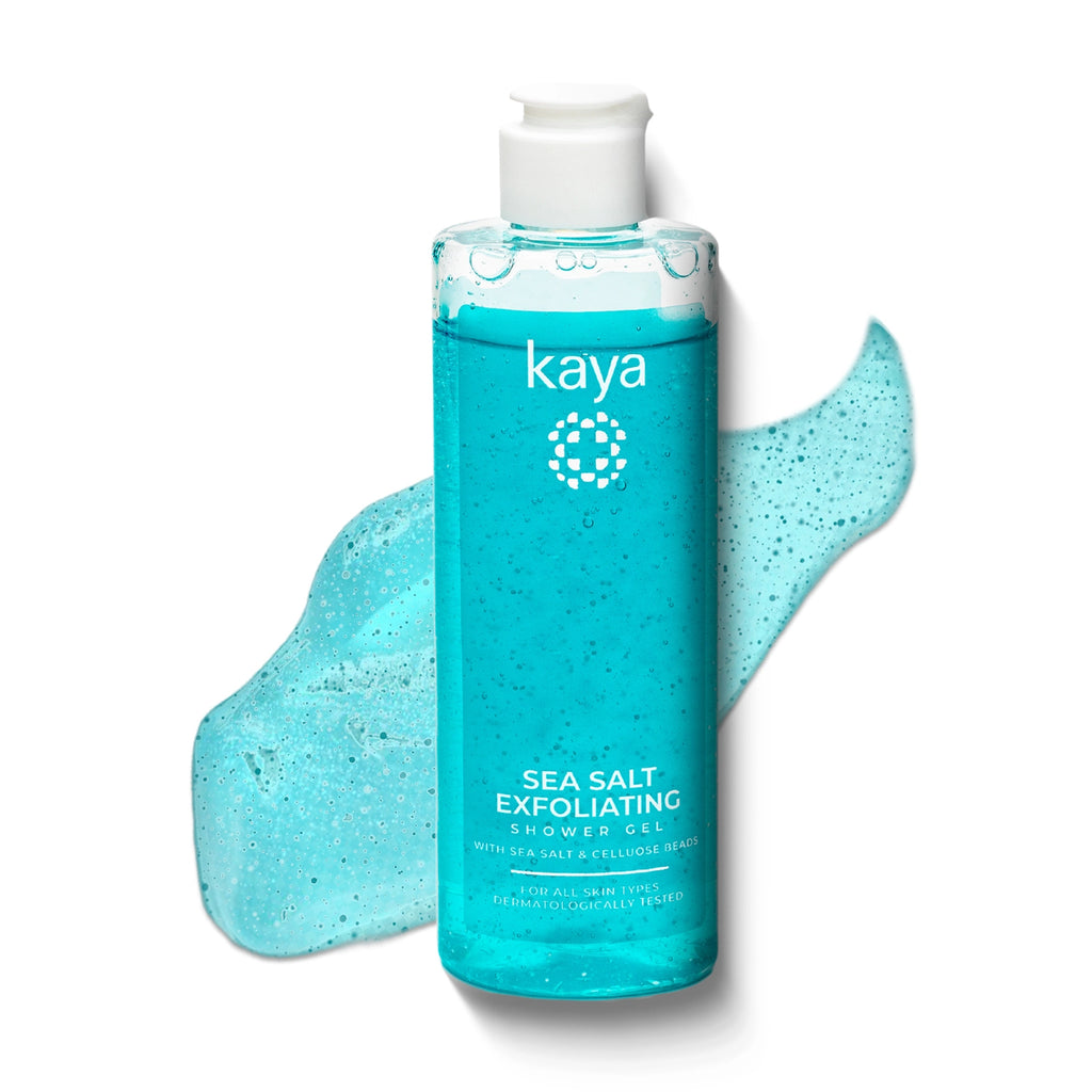 Seasalt Exfoliating Shower Gel | Skin Polishing Body Wash 240ml (Pack of 2)