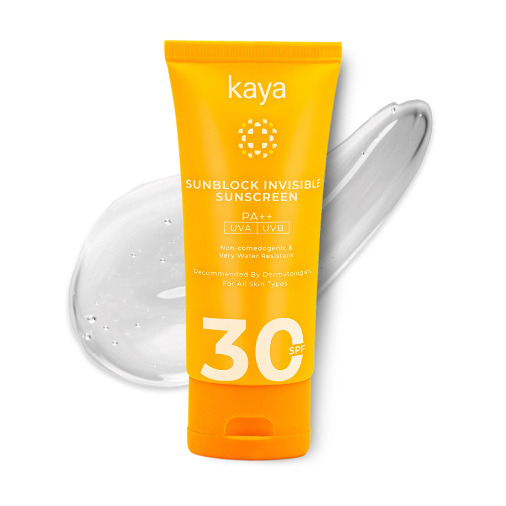 Invisible Sunscreen Gel SPF 30 PA+++ | Sun Protection for Oily Skin 50ml (Pack of 2)