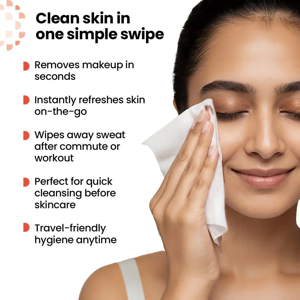 Everyday Cleansing Wipes | Makeup Removal & Refreshing Facial Wipes (350 g)