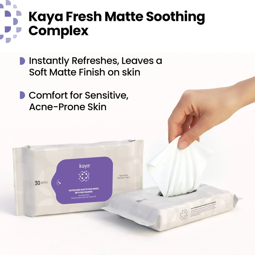 Refreshing Mattifying Wipes | Dirt & Oil Removal Facial Wipes (350 g)