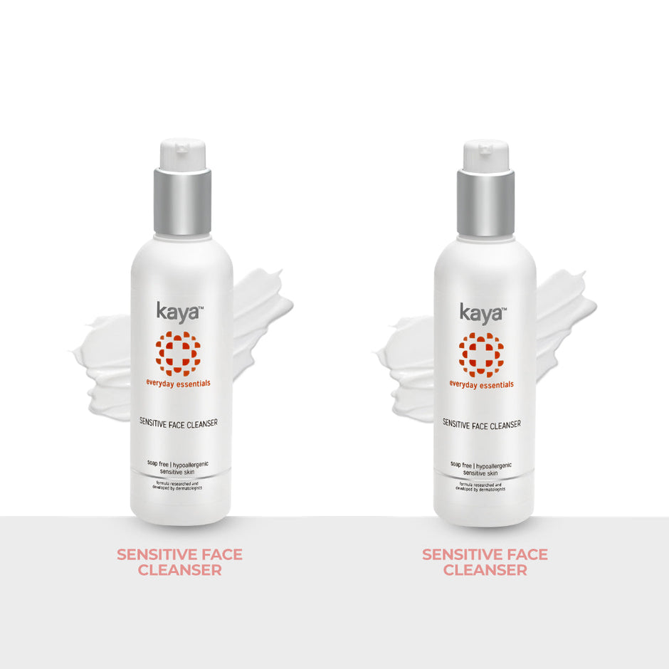 Sensitive Face Cleanser | Gentle & Non-Irritating Face Wash 200ml (Pack of 2)