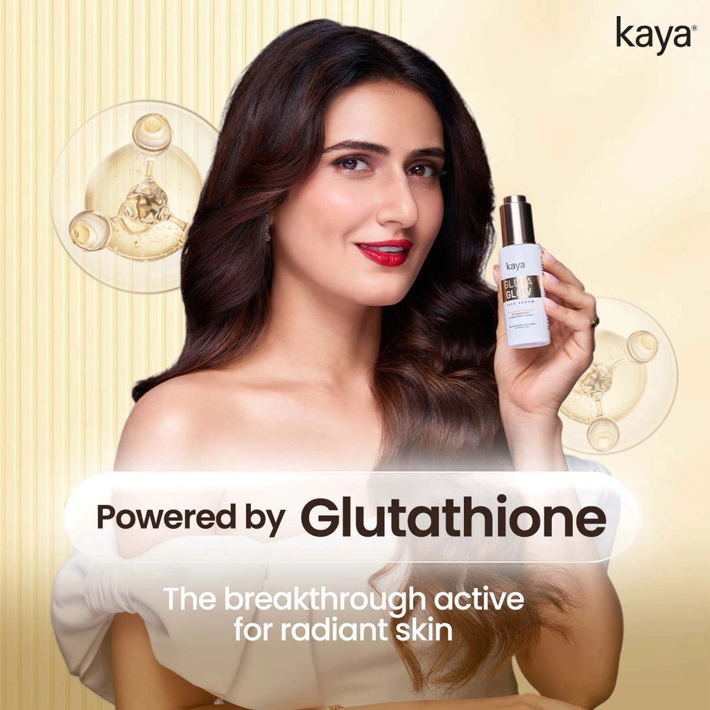 Glutathione Serum: Buy Gluta Glow Face Serum for Skin Brightening - Kaya Science Glutathione Serum: Buy Gluta Glow Face Serum for Skin Brightening - Kaya Science