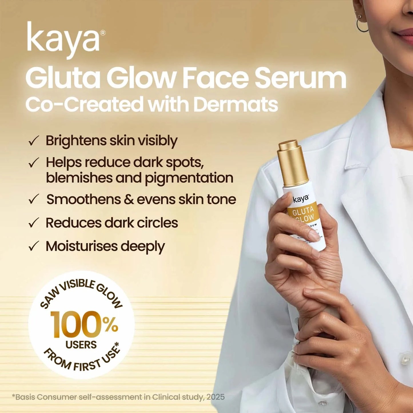 Gluta Glow Face Serum | Hyperpigmentation Reducing Face Serum 30ml (Pack of 2)