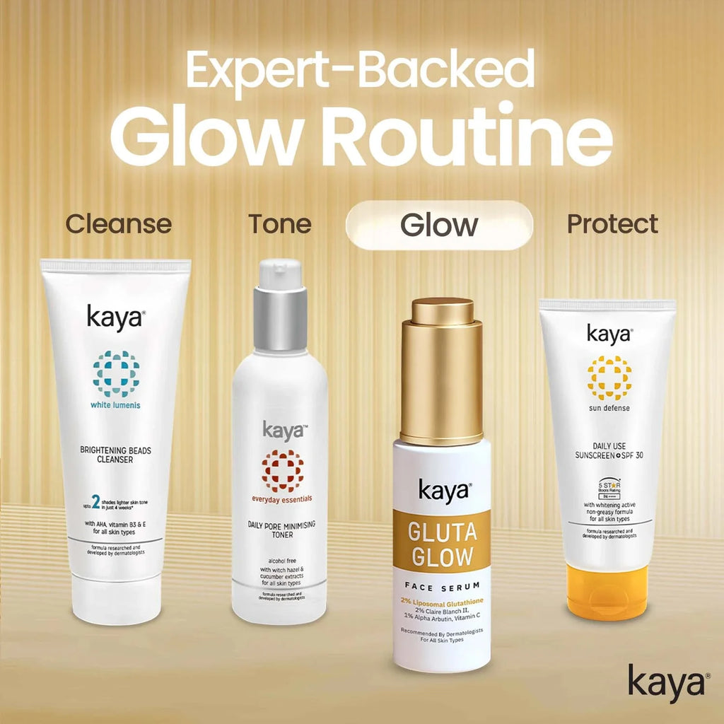 Gluta Glow Face Serum | Hyperpigmentation Reducing Face Serum 30ml (Pack of 2)