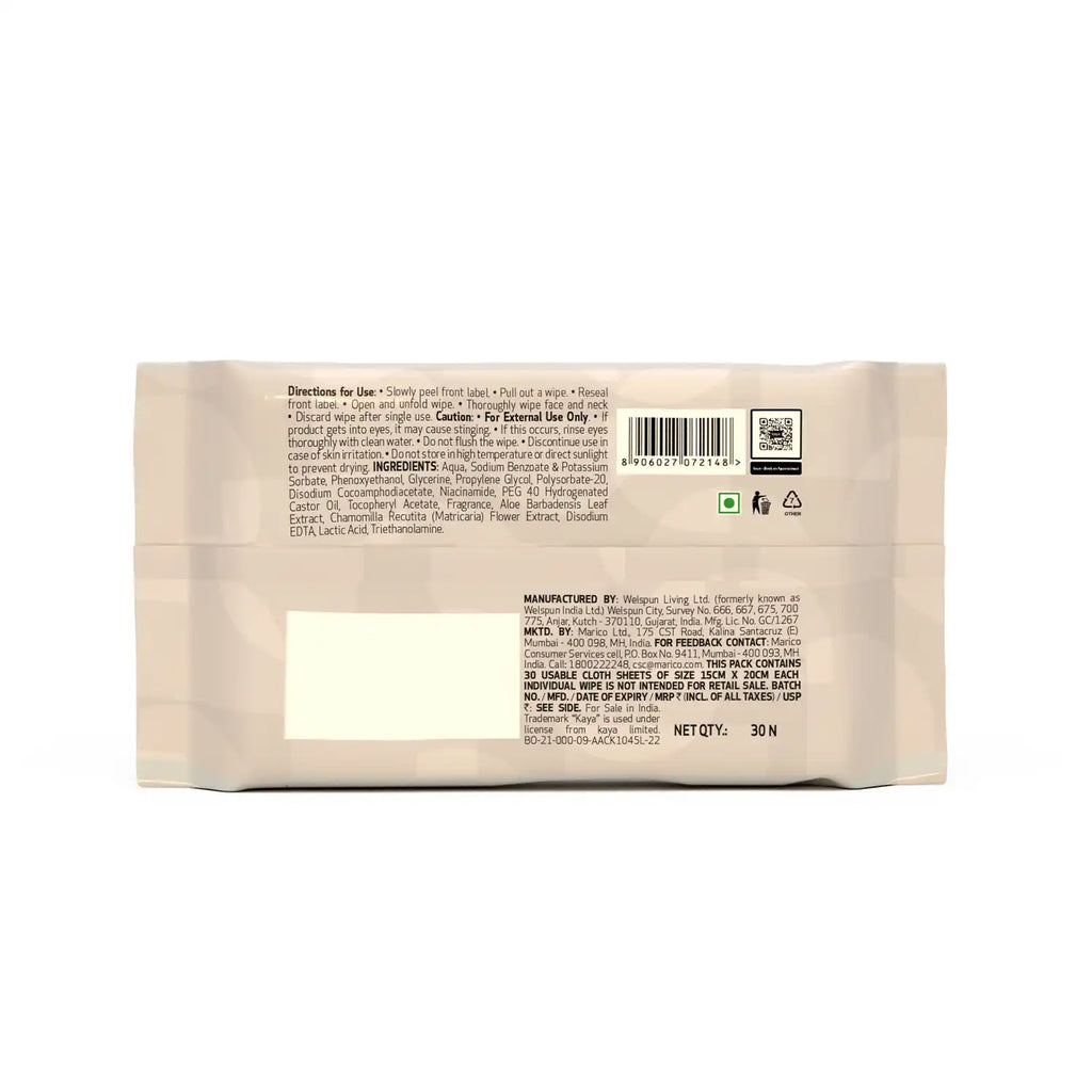 Refreshing Mattifying Wipes | Dirt & Oil Removal Facial Wipes (350 g)