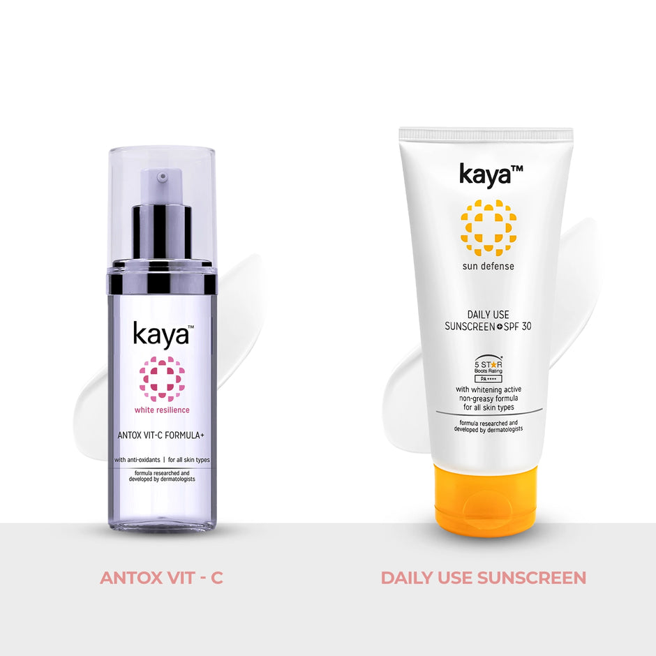 Antox Vit C + Daily Use Sunscreen Combo