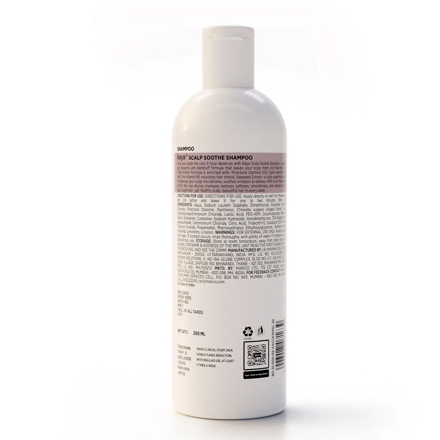 Anti Dandruff Shampoo | Clarifying & Hydrating Hair Shampoo 200 ml