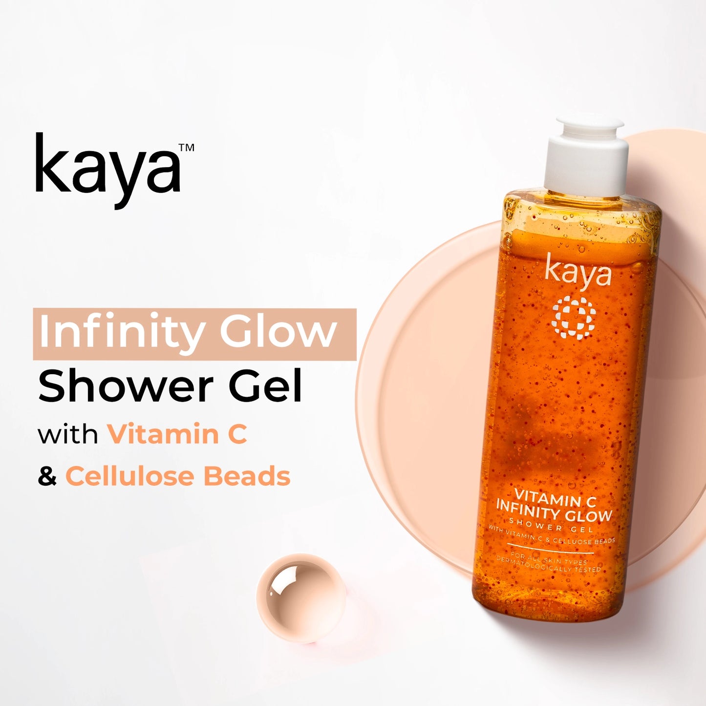 Vitamin C Infinity Glow Shower Gel | Brightening Body Wash 240 ml