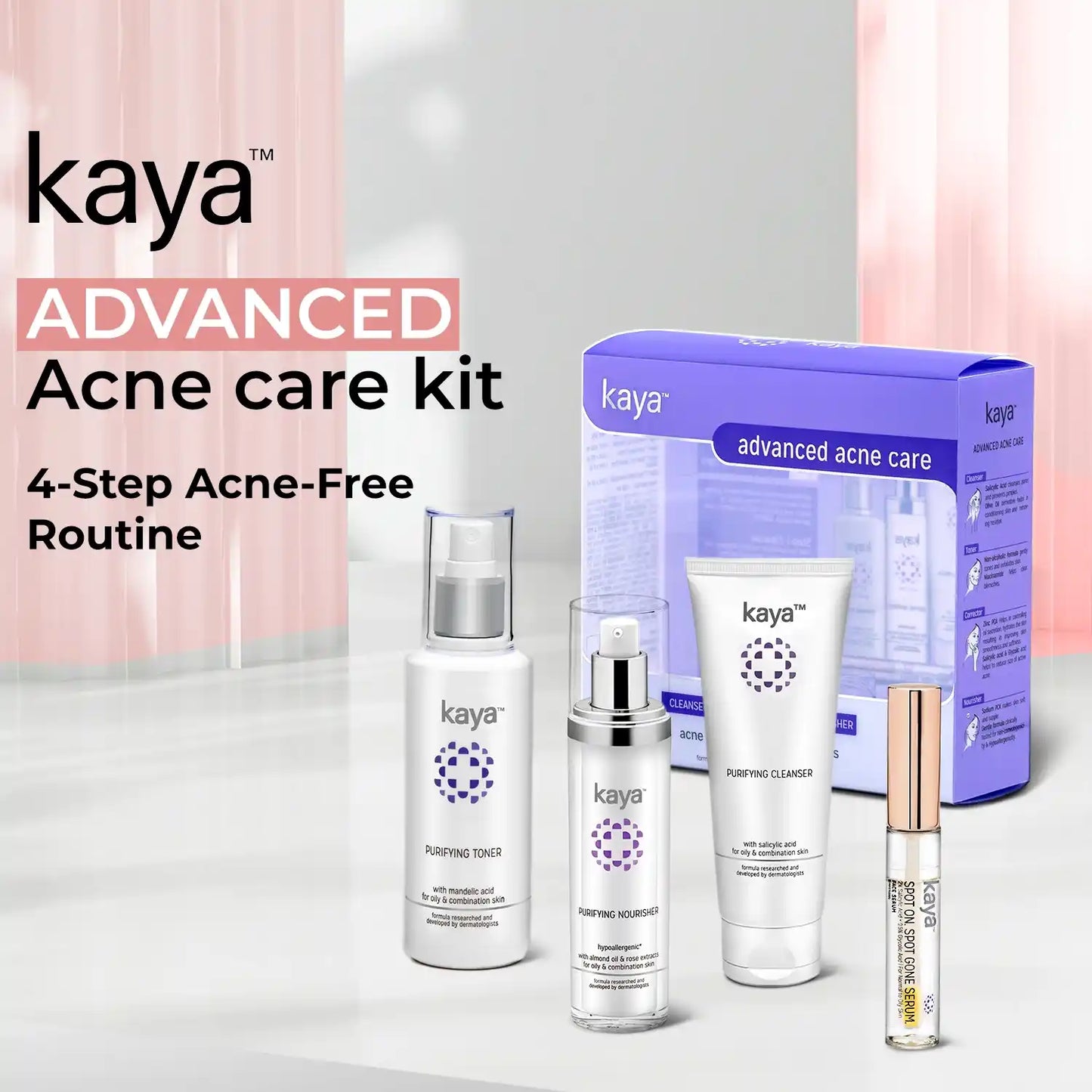 Advanced Acne Control  Kit | Complete Treatment for Acne