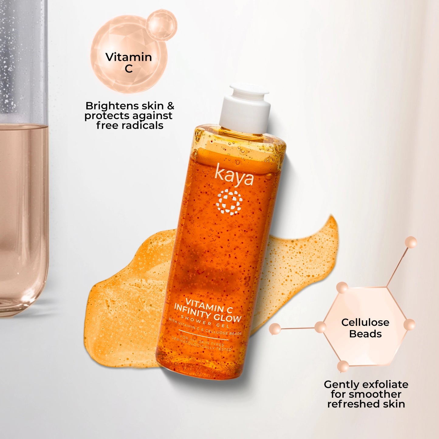 Vitamin C Infinity Glow Shower Gel | Brightening Body Wash 240 ml