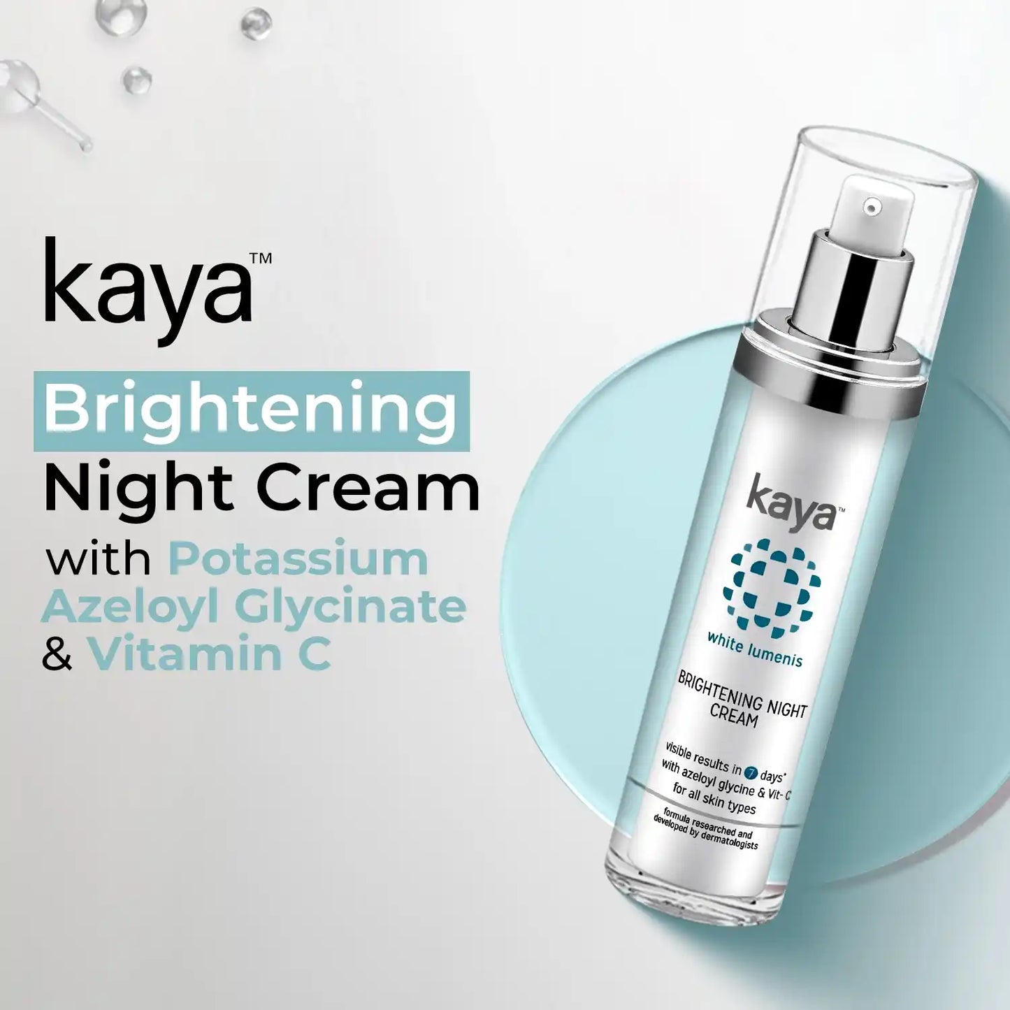 Brightening Night Cream | Skin Repairing Night Moisturizer 50 ml (Pack of 2)