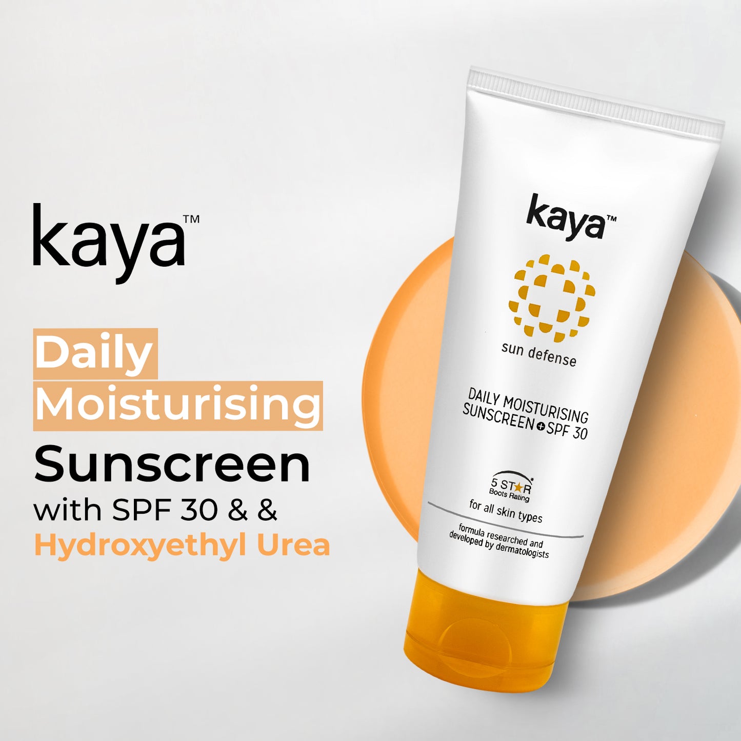 Daily Moisturizing Sunscreen SPF 30 | Sun Protection For Dull Skin 75ml