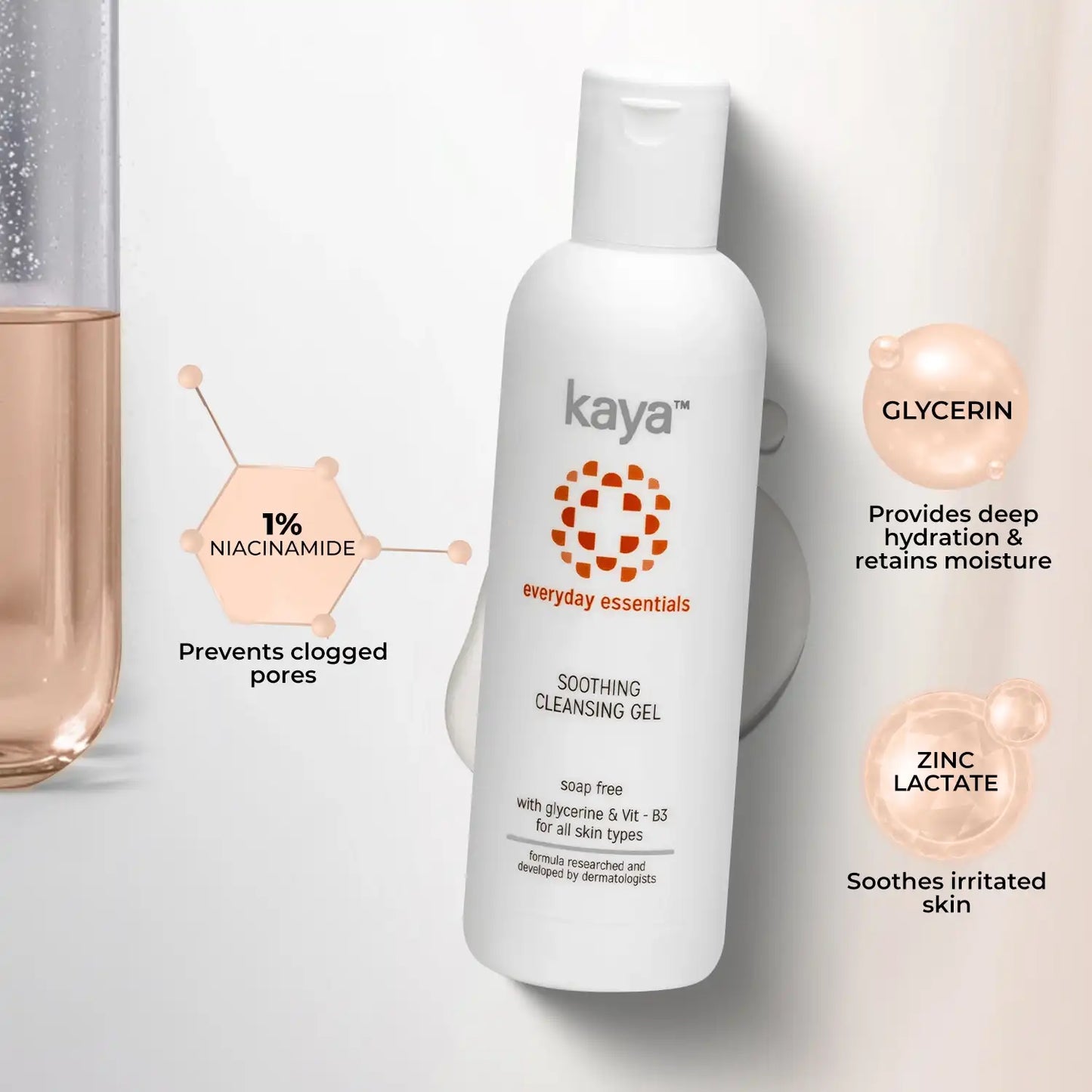 Soothing Cleansing Gel | Calming & Hydrating Face Wash 200ml