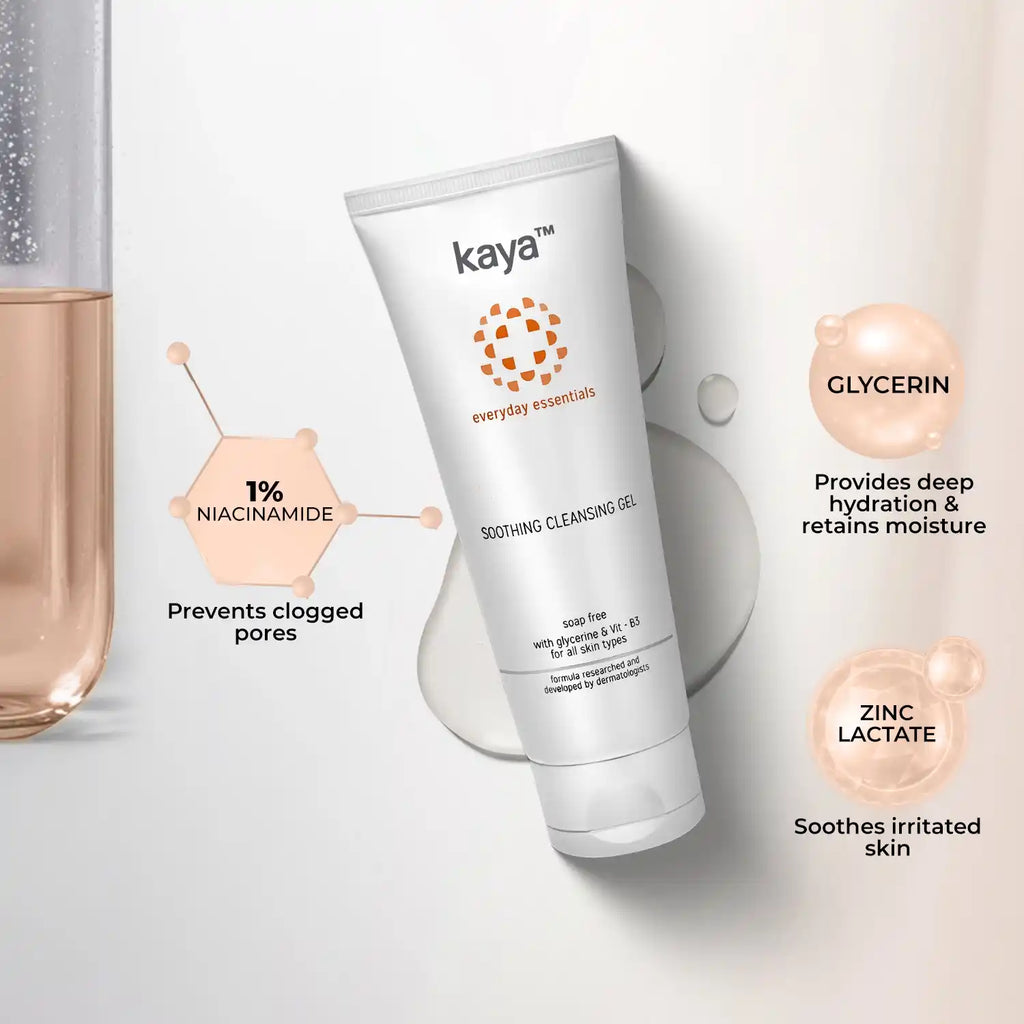 Soothing Cleansing Gel | Calming & Hydrating Face Wash 100ml