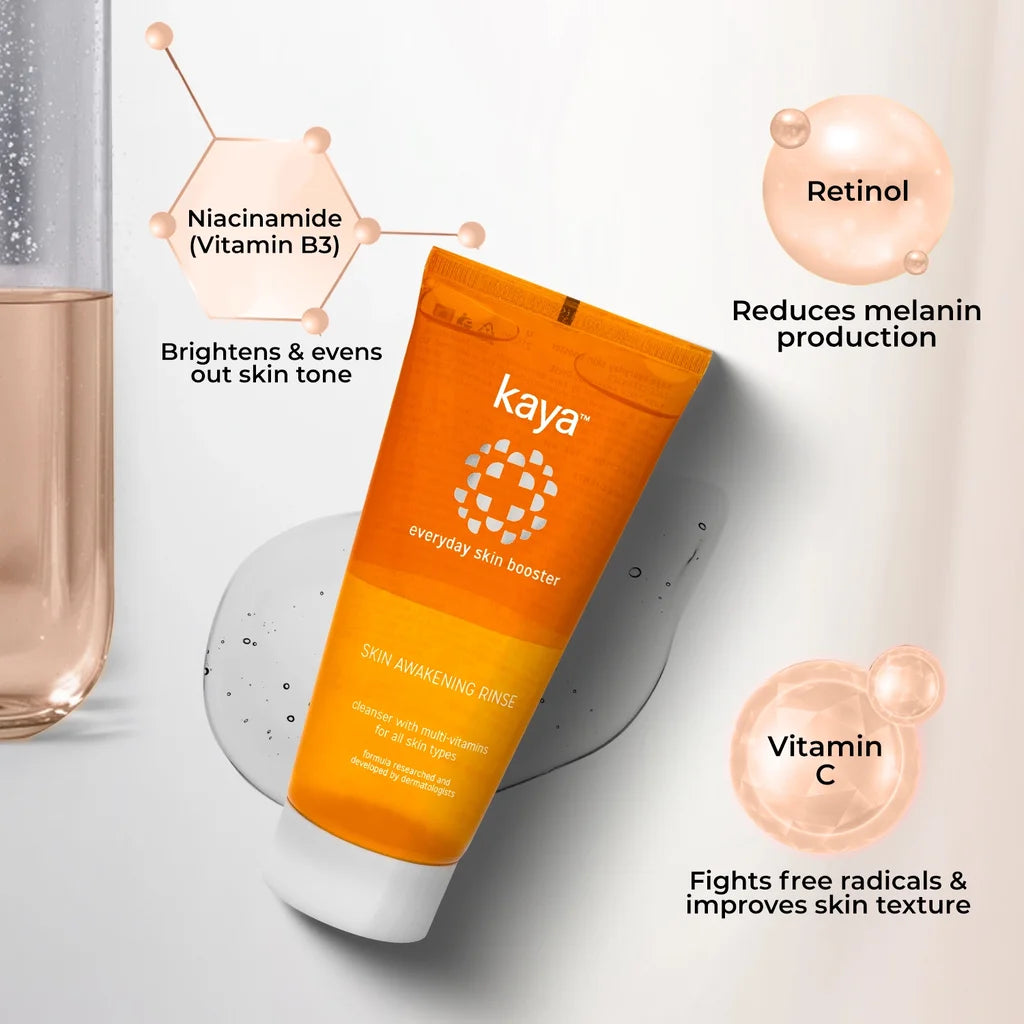 Skin Awakening Rinse | Hydrating & Brightening Face Cleanser 100ml (Pack of 2)