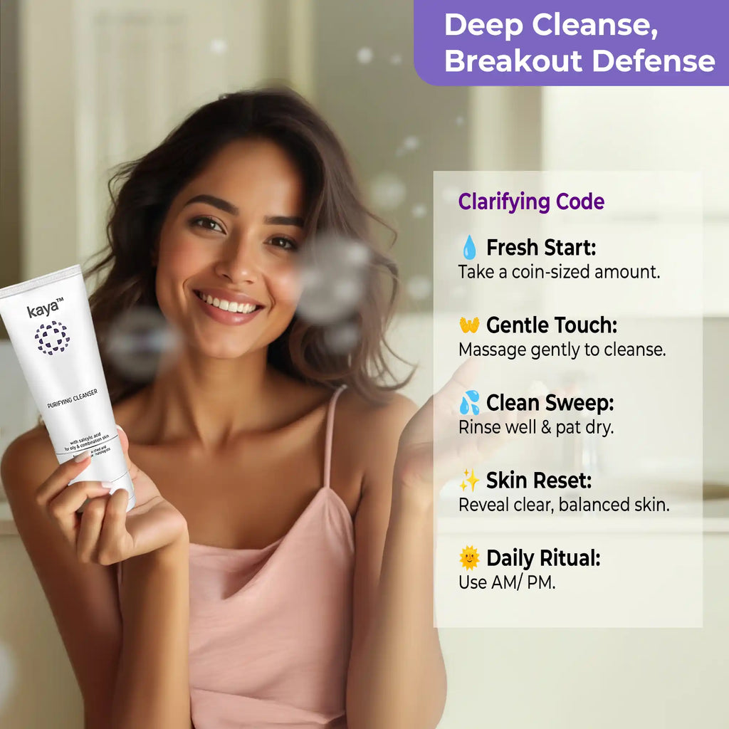 Salicylic Acid Purifying Cleanser | Acne Control Face Cleanser 100ml