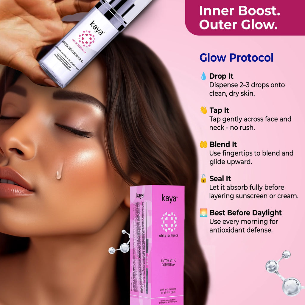 Kaya Antox Vit-C Serum | Antioxidant Defense, Brightening, Skin Renewal | 30ml