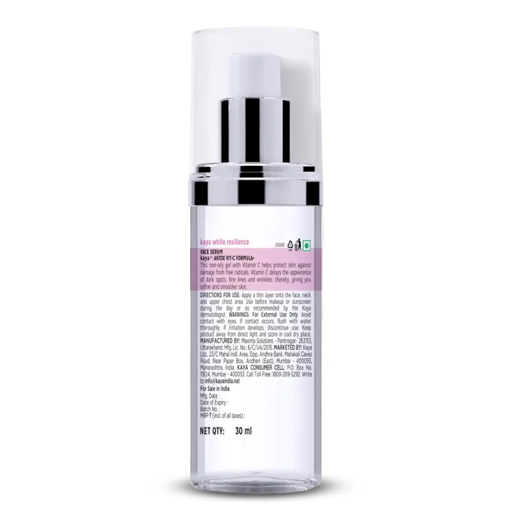 Kaya Antox Vit-C Serum | Antioxidant Defense, Brightening, Skin Renewal | 30ml