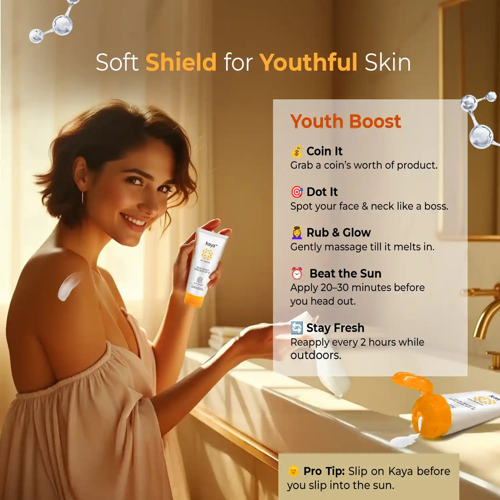 Youth Protect Sunscreen SPF 50 | Sun Protection for Aging Skin 50ml
