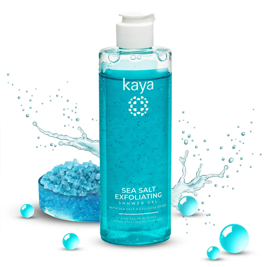 Seasalt Exfoliating Shower Gel | Skin Polishing Body Wash 240ml