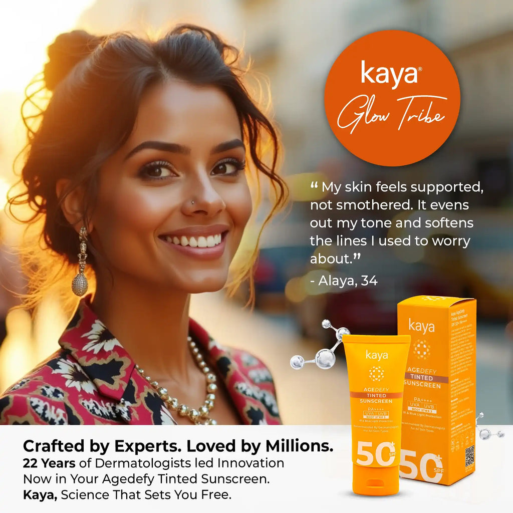 Tinted Sunscreen SPF 50+ PA++++ | Sun Protection for Mature & Dull Skin 50ml
