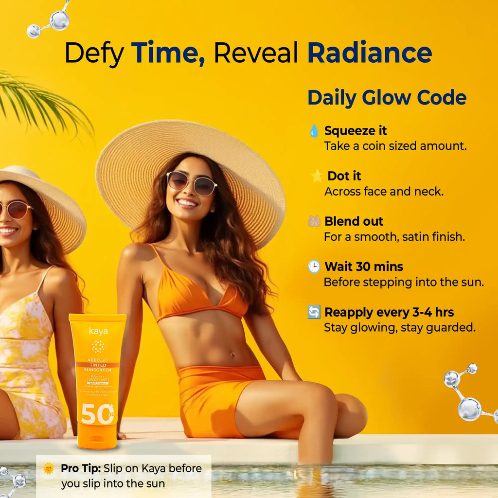 Tinted Sunscreen SPF 50+ PA++++ | Sun Protection for Mature & Dull Skin 50ml