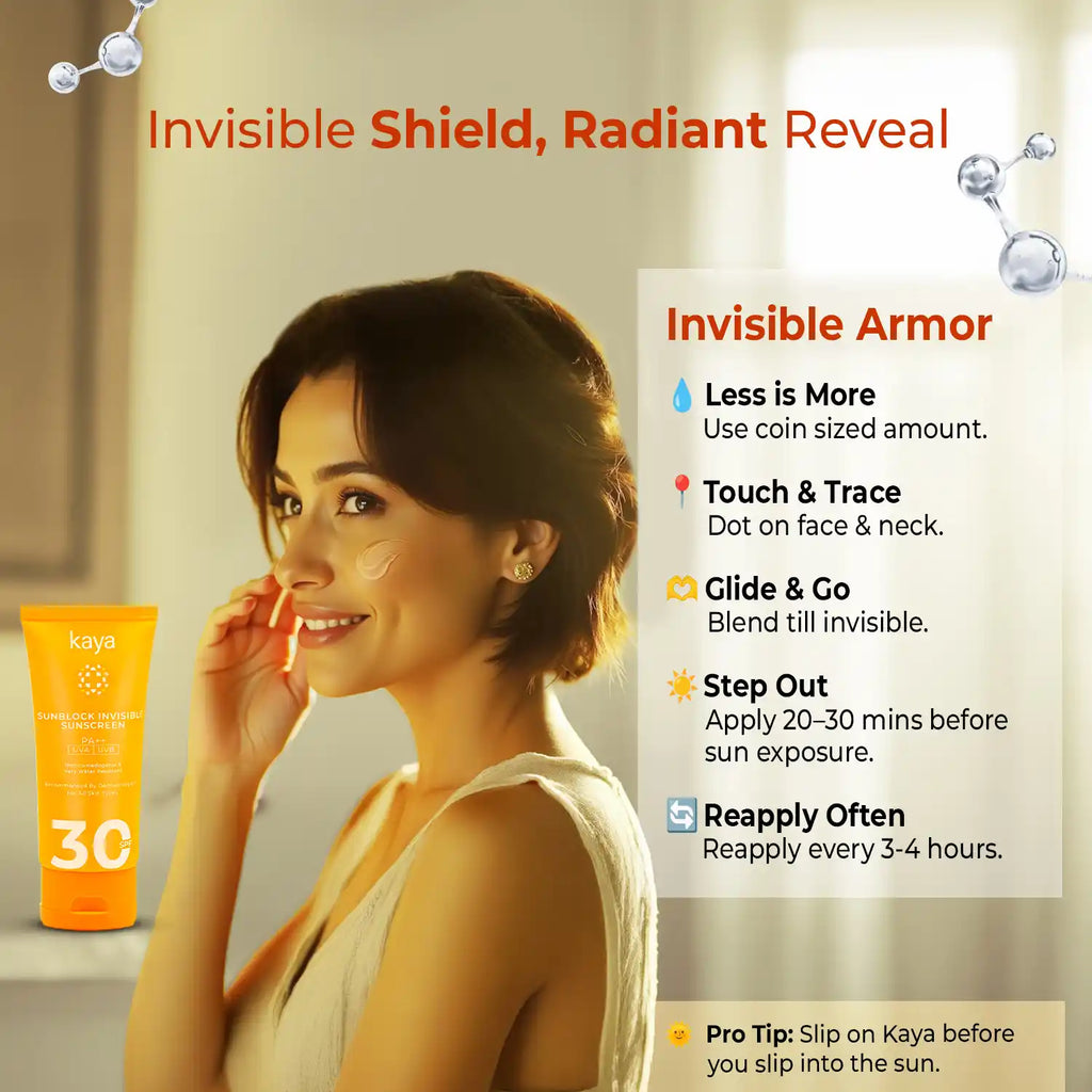 Invisible Sunscreen Gel SPF 30 PA+++ | Sun Protection for Oily Skin 50ml