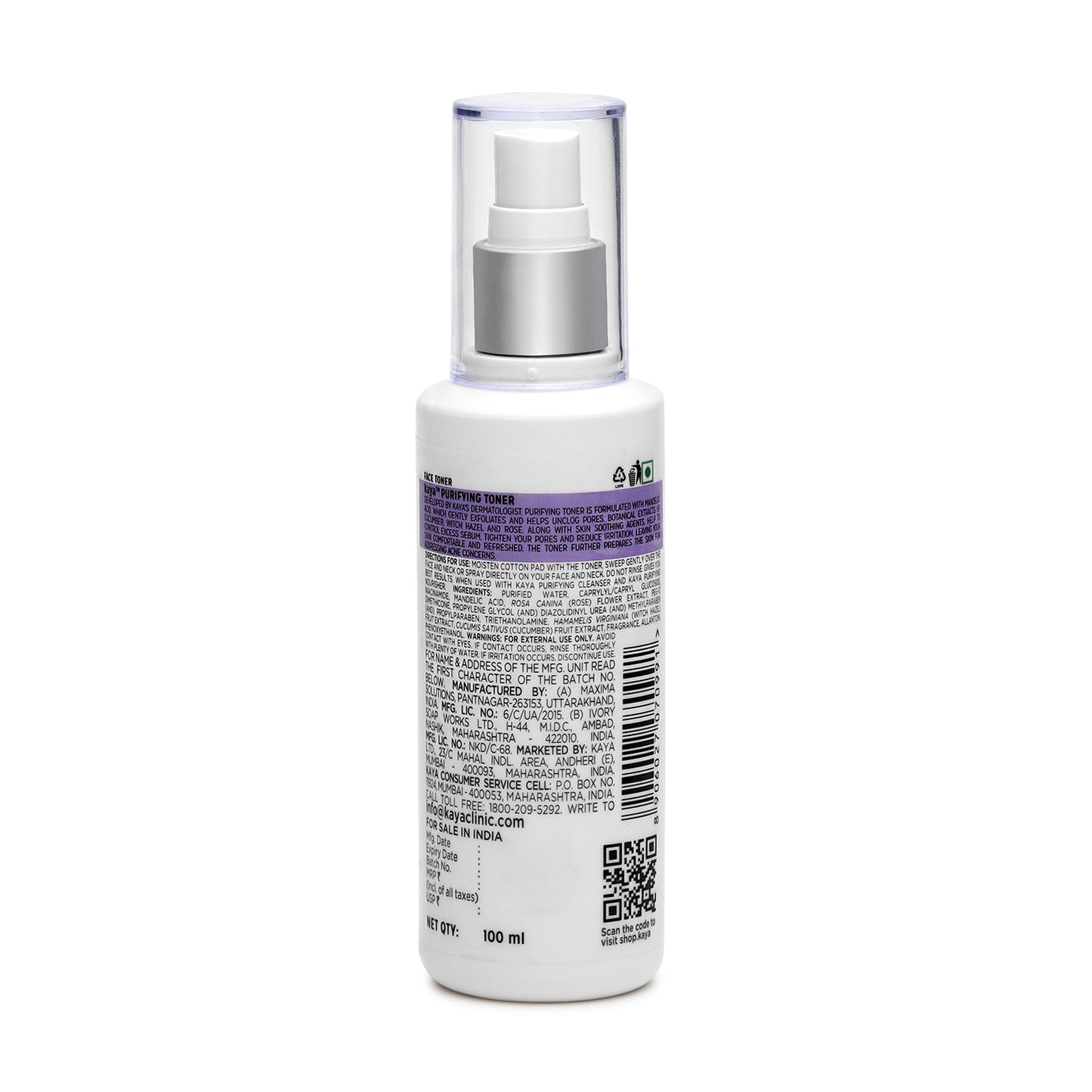 Purifying Acne Control Trio | Cleanse, Tone, & Hydrate Acne Prone Skin
