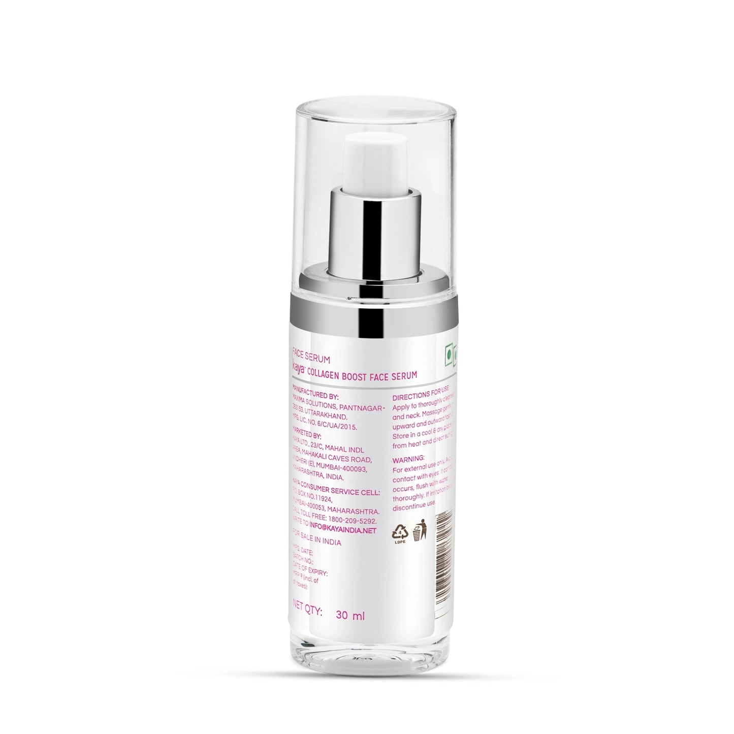 Collagen Boost Serum | Anti-Ageing Face Serum 30 ml