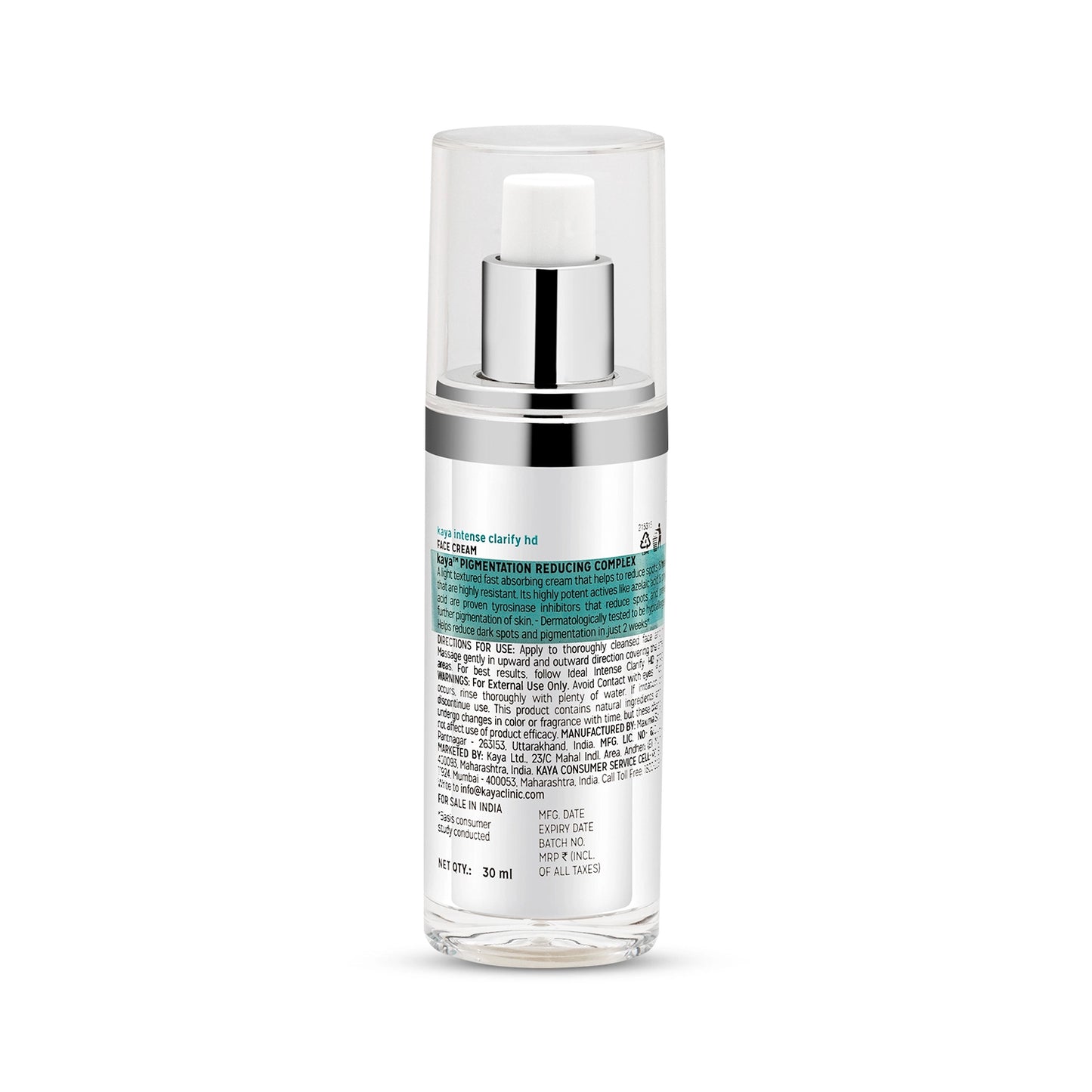 Pigmentation Reducing Complex | Dark Spot Face Cream 30 ml