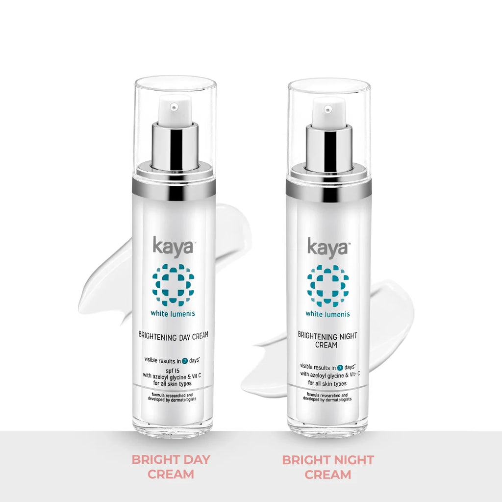 Brightening Day & Night Combo Cream | Radiant Skin with SPF 15 Sun Protection 50ml
