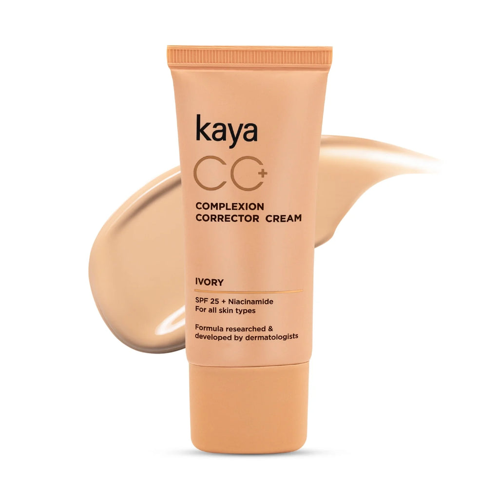 CC Cream SPF 25| Day Moisturizer & Sun Protection for Uneven Skin Tone 30ml(Pack of 2)