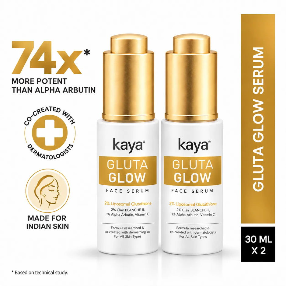 Gluta Glow Face Serum | Hyperpigmentation Reducing Face Serum 30ml (Pack of 2)